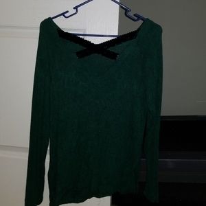 Green light sweater